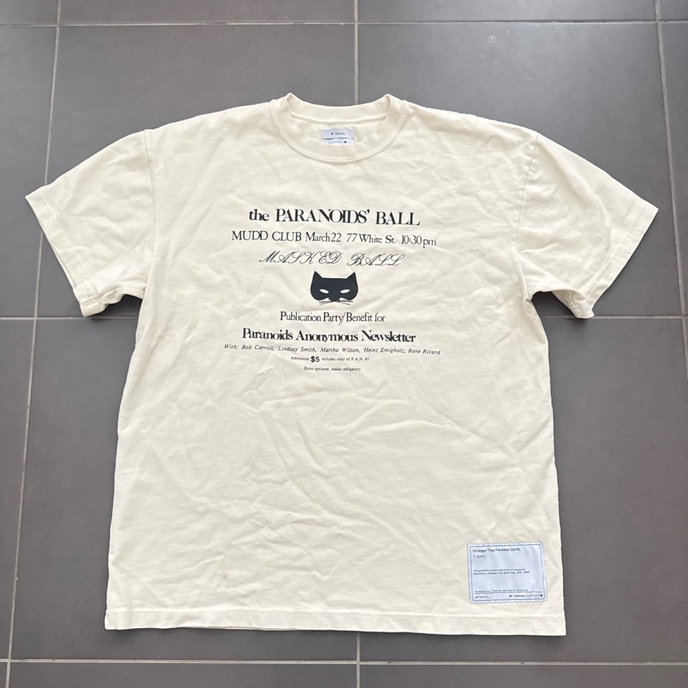 Vintage Cream Graphic Tee